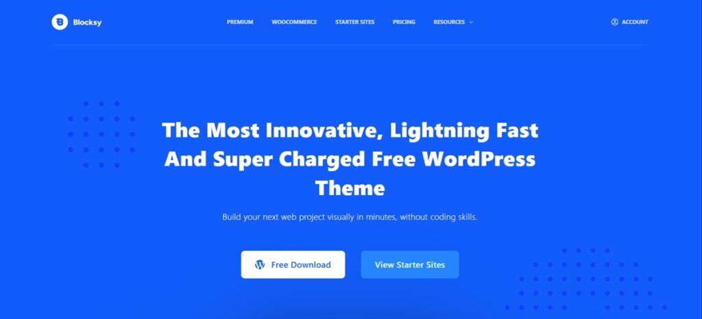 Blocksy - Best WordP)ress Themes for blogs