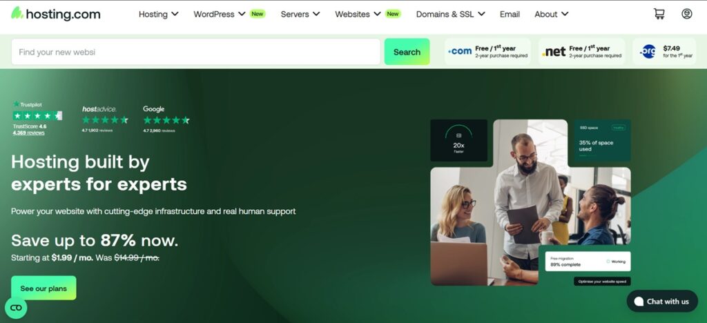 Hosting.com(A2 Hosting) - Managed WordPress Hosting