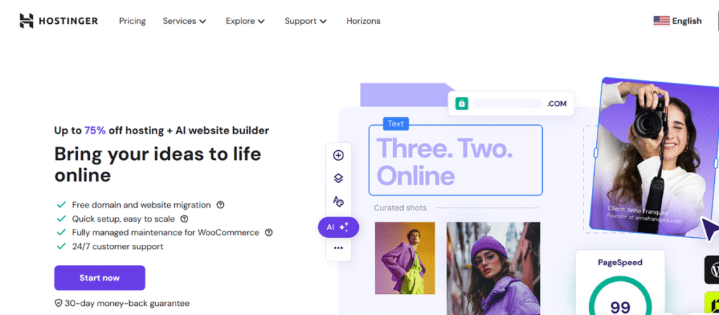 Hostinger - Managed WordPress Hosting