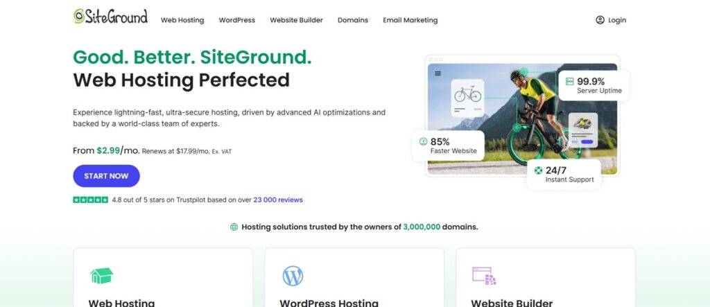 Siteground - Managed WordPress Hosting
