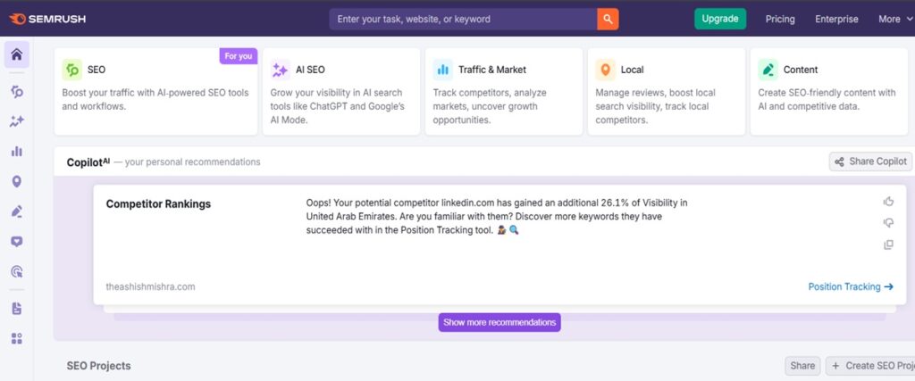semrush review 2025 - semrush other tools