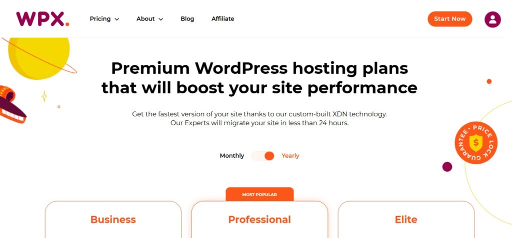 WPX Hosting - A fast and reliable fully managed WordPress hosting provider.