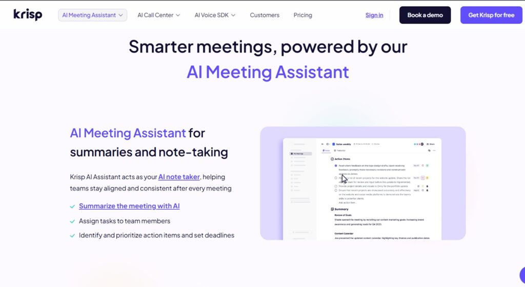 Krisp Review - AI Meeting Assistant