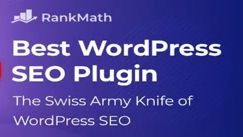 Rankmath - Wordpress seo plugin banner
