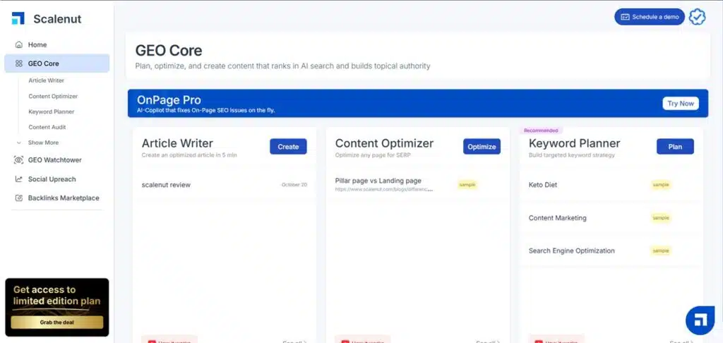 Scalenut Review - Ease of use and performance
