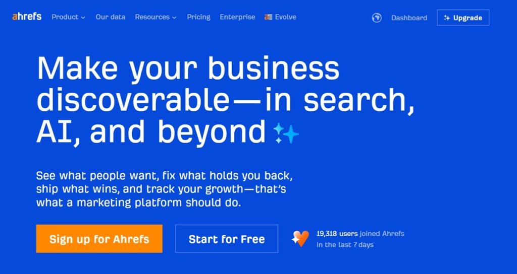 ahrefs review - Best seo tool